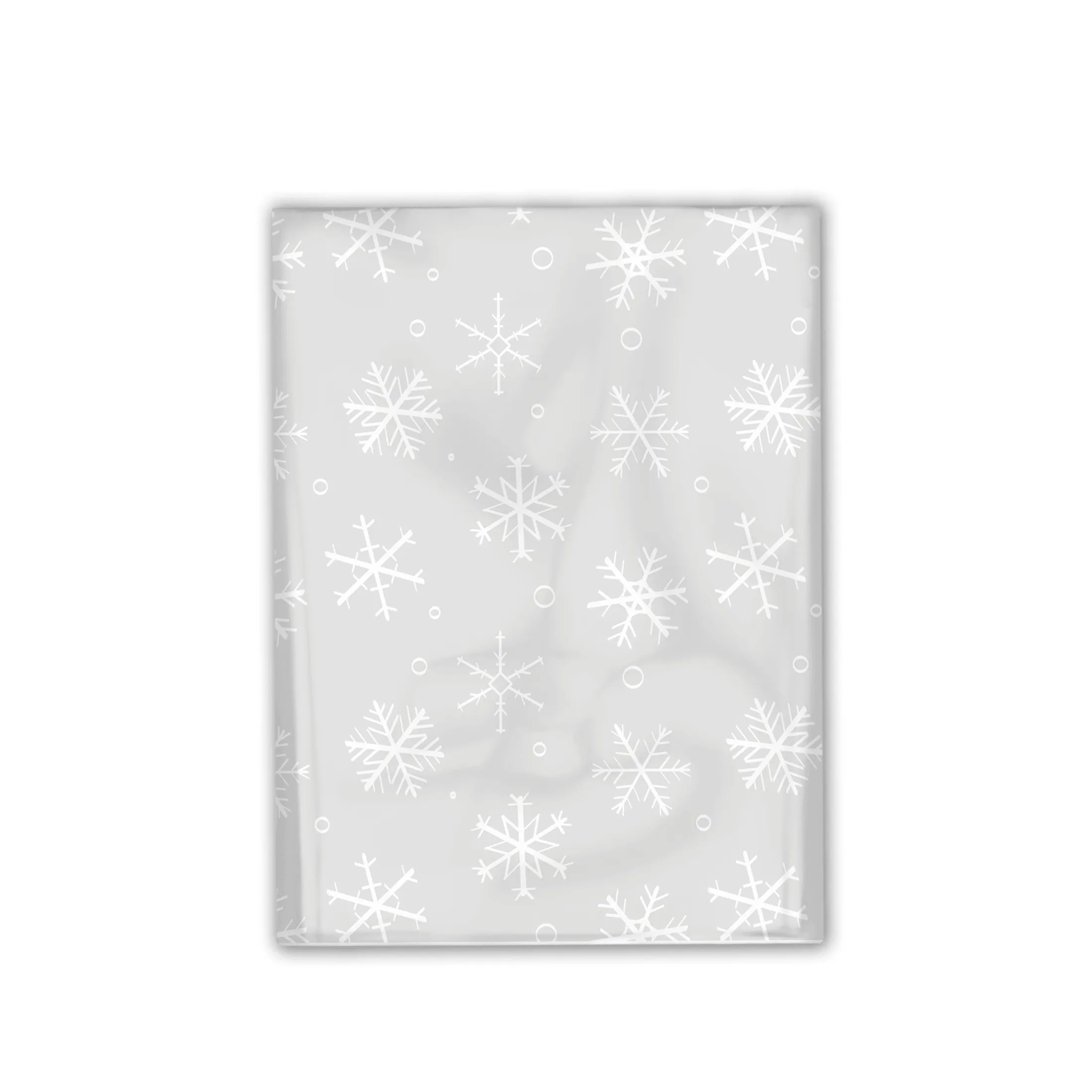 12x15" Winter Snowflake Designer Poly Mailers Shipping Envelopes Premium Printed Bags