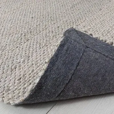 2'4" x 7' Bleached Jute Fringe Runner Gray - Hearth & Hand™ with Magnolia