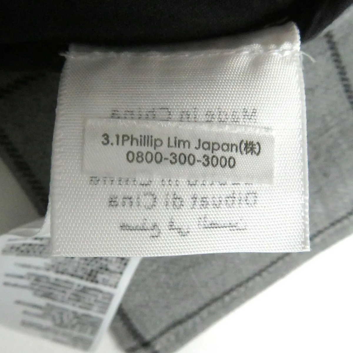 3.1 Phillip Lim Grey Oversized Peacoat XS