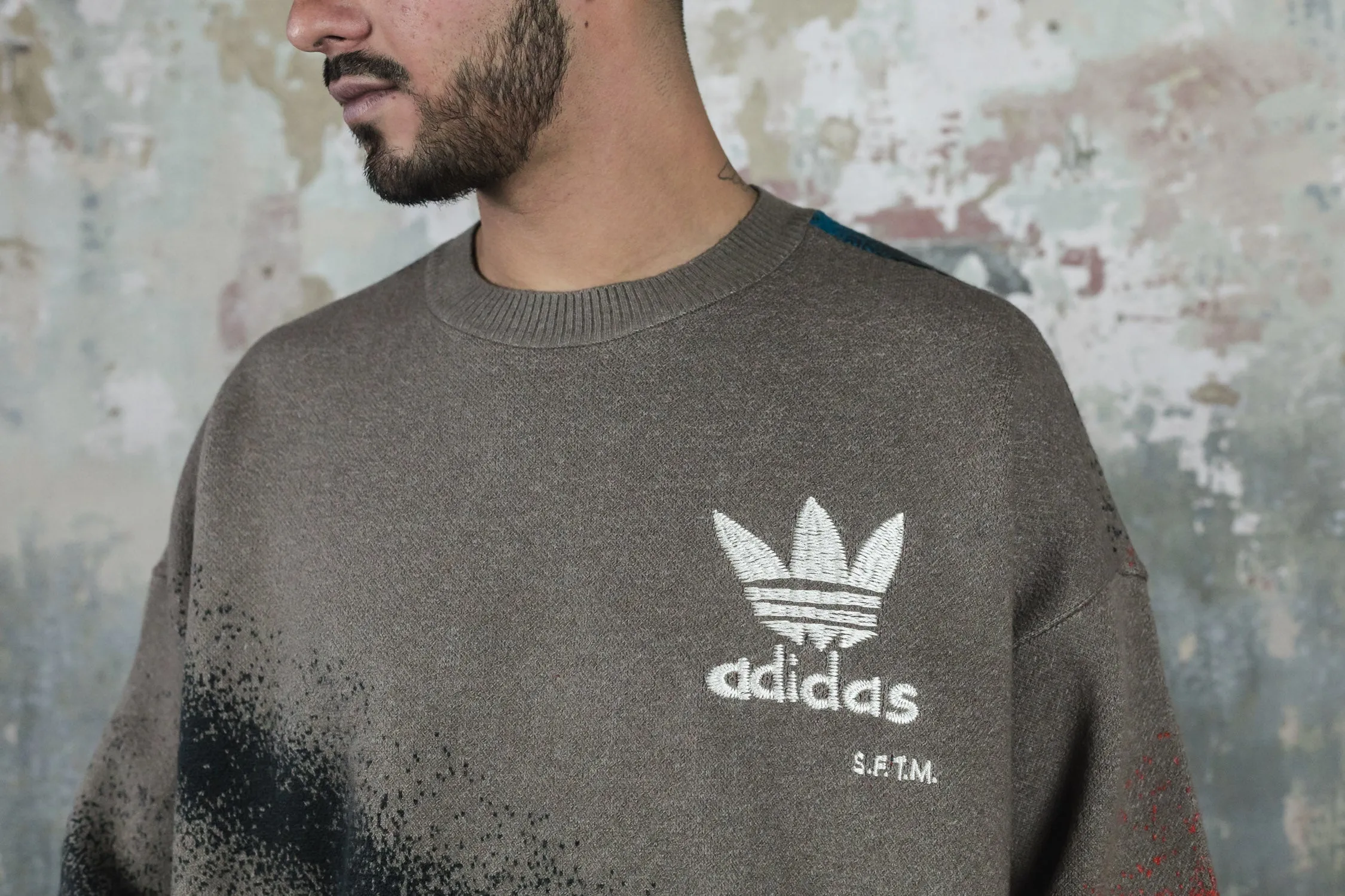 adidas Originals x Song For The Mute Allover Print Sweater (Gender Neutral)