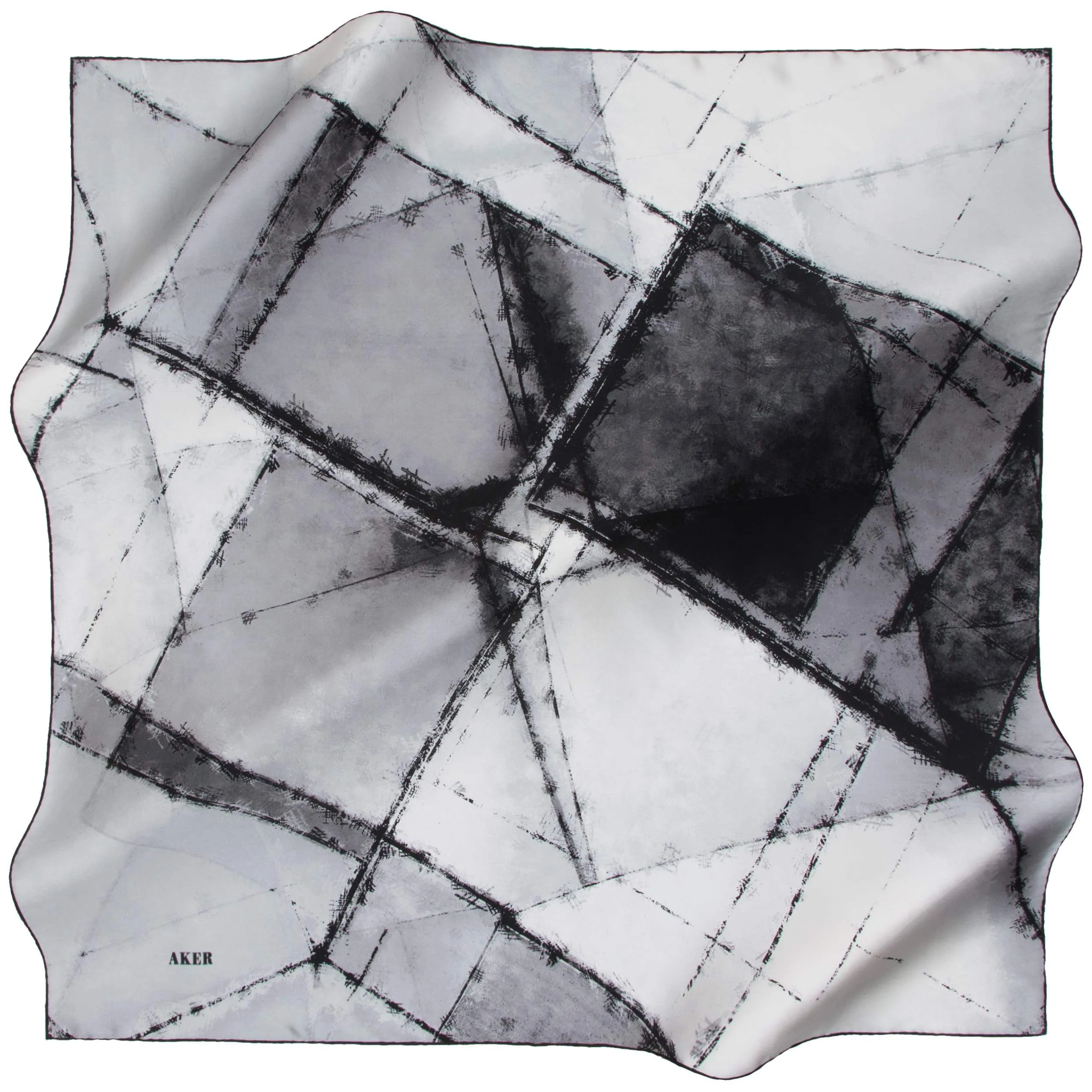 Aker Elva Designer Silk Scarf No. 14