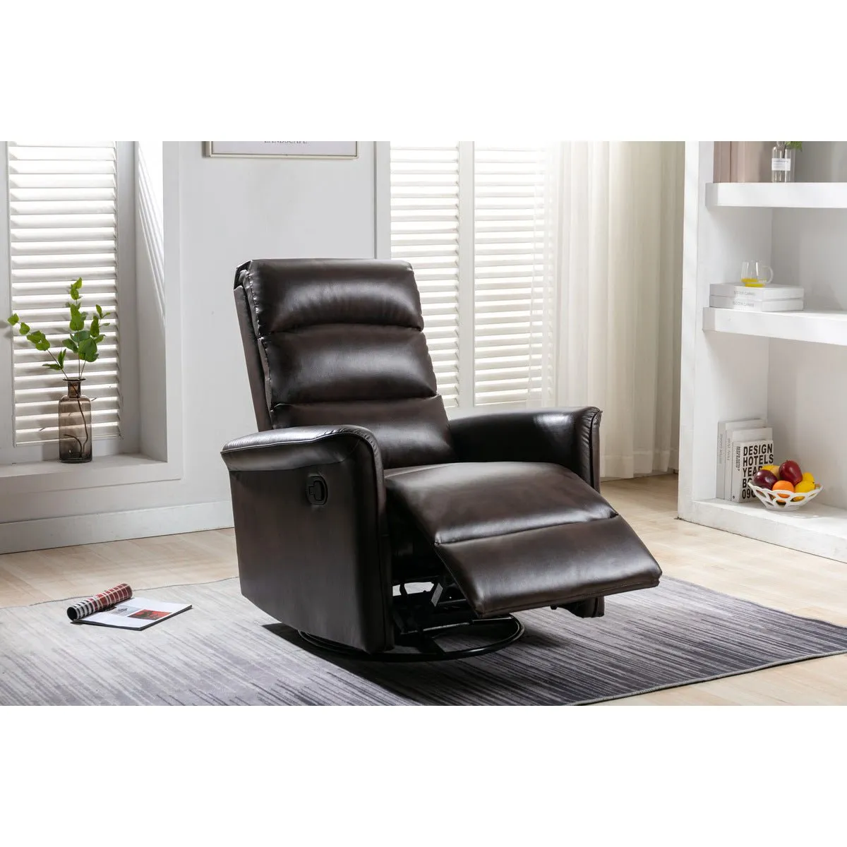 Albert Brown Glider Recliner