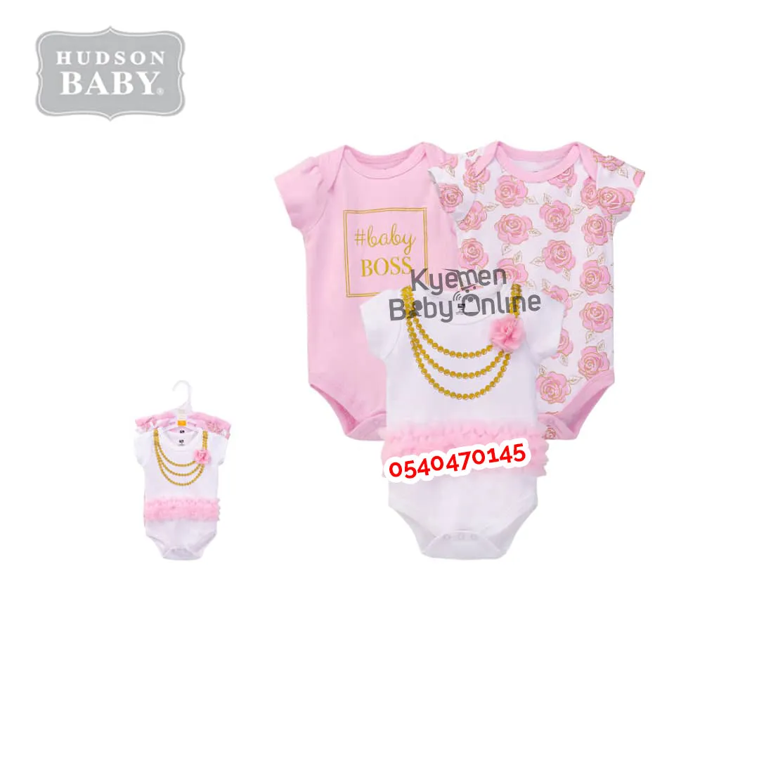 Baby Body Suit (Golden Chain) 3pcs