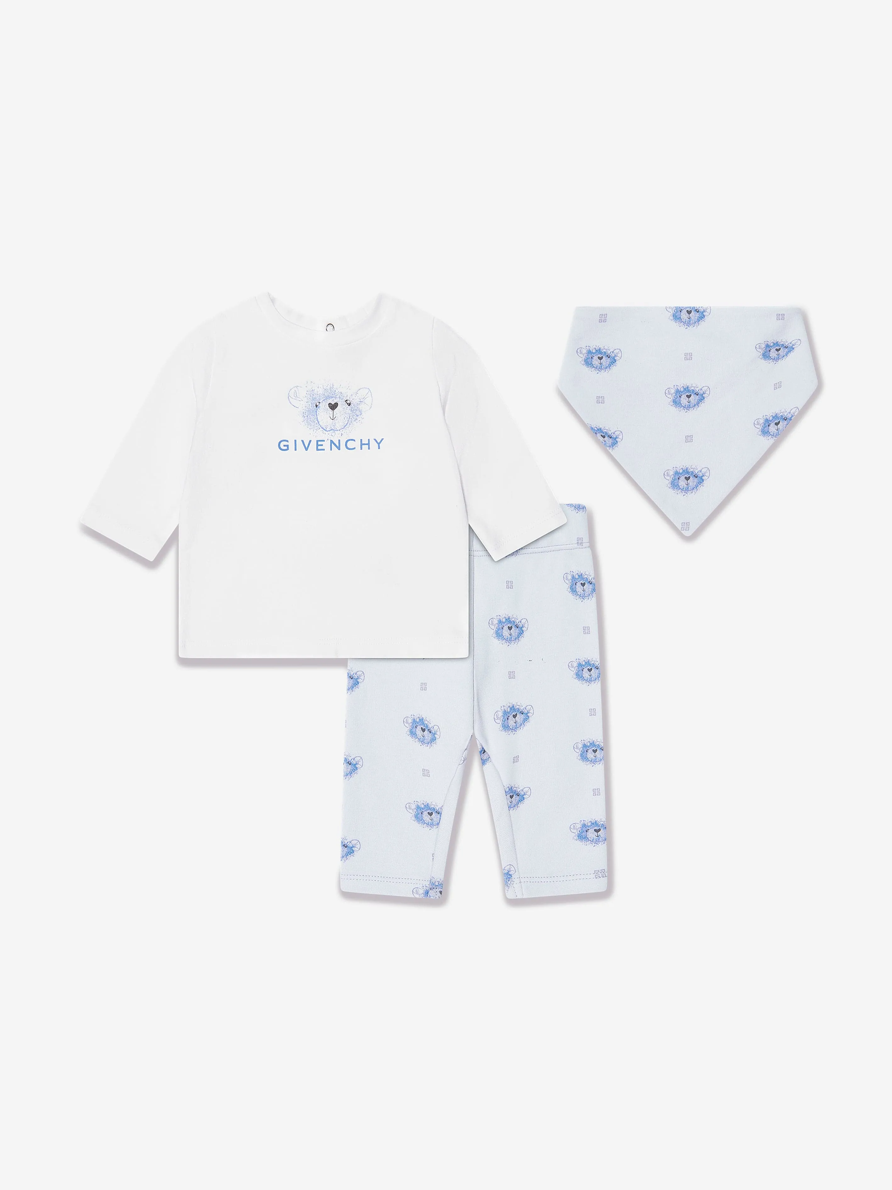 Baby Boys 3 Piece Outfit Gift Set in Blue