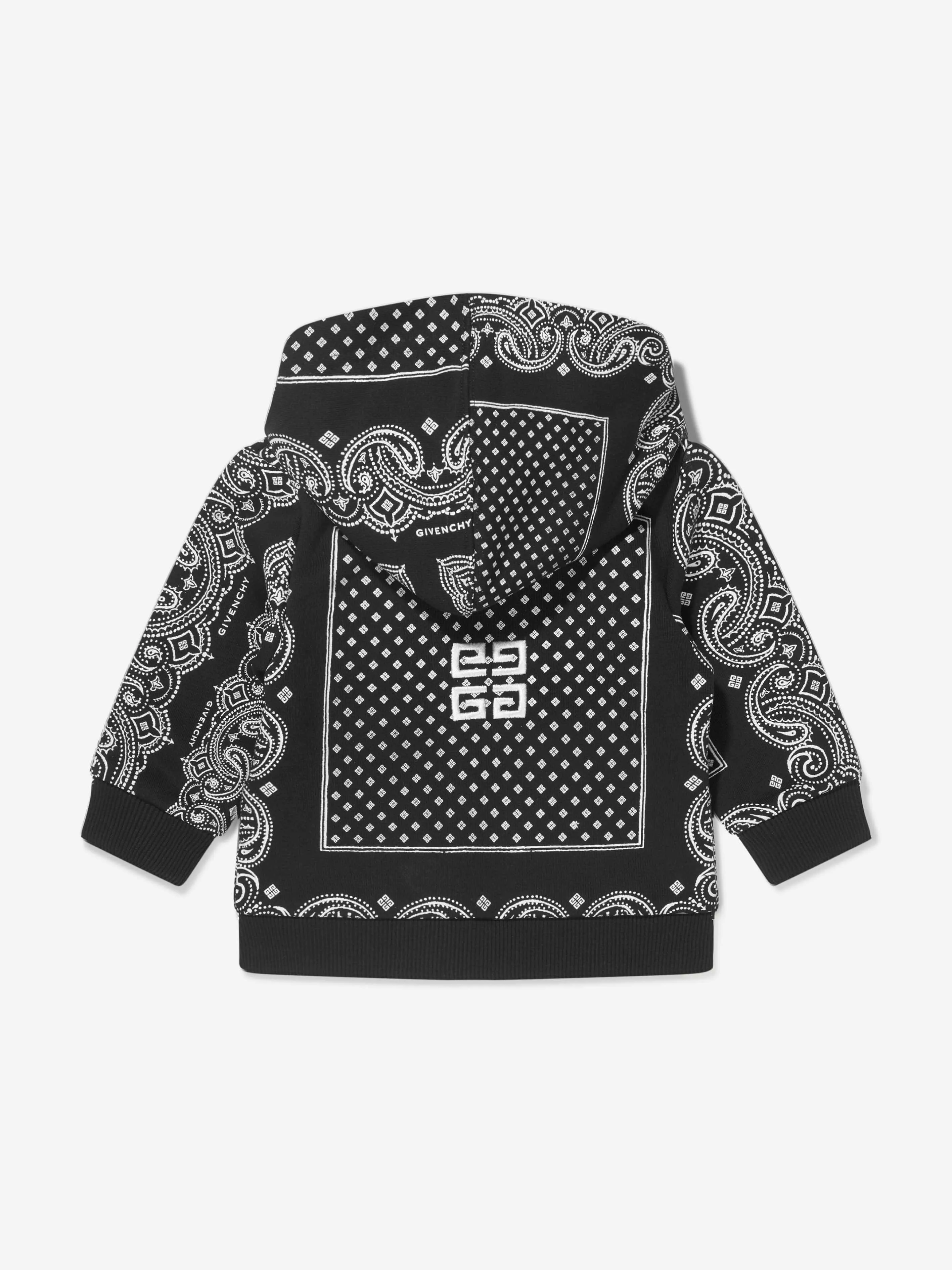 Baby Boys Bandana Print Zip Up Top