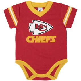 Baby Boys Kansas City Chiefs Jersey Bodysuit