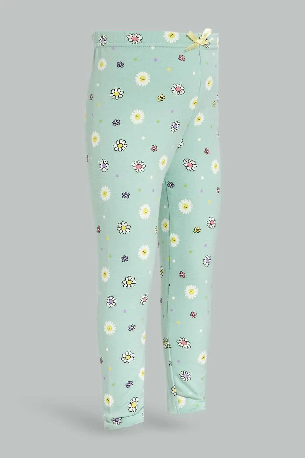 Baby Girls Mint Leggings