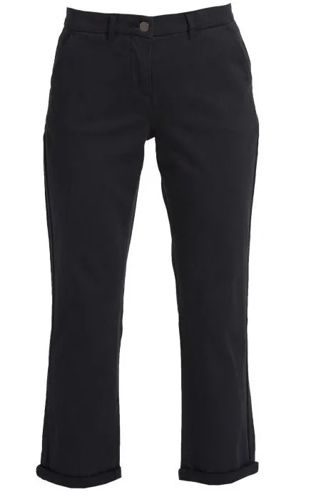 Barbour Ladies Trousers Eiko Chino-Navy-LTR0228NY73