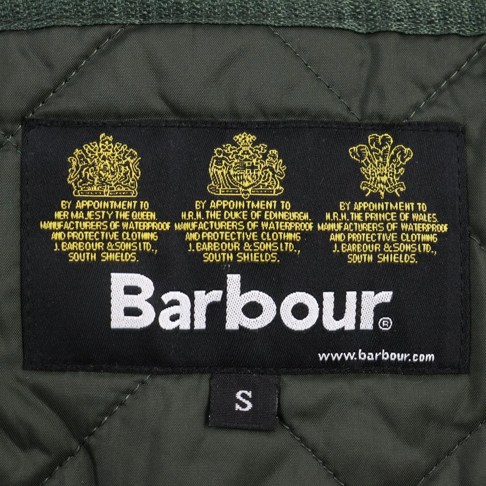 Barbour Liddesdale Quilted Jacket Khaki Green