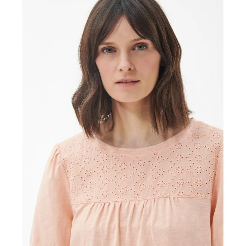 Barbour Pearl Ladies Top - Light Peach