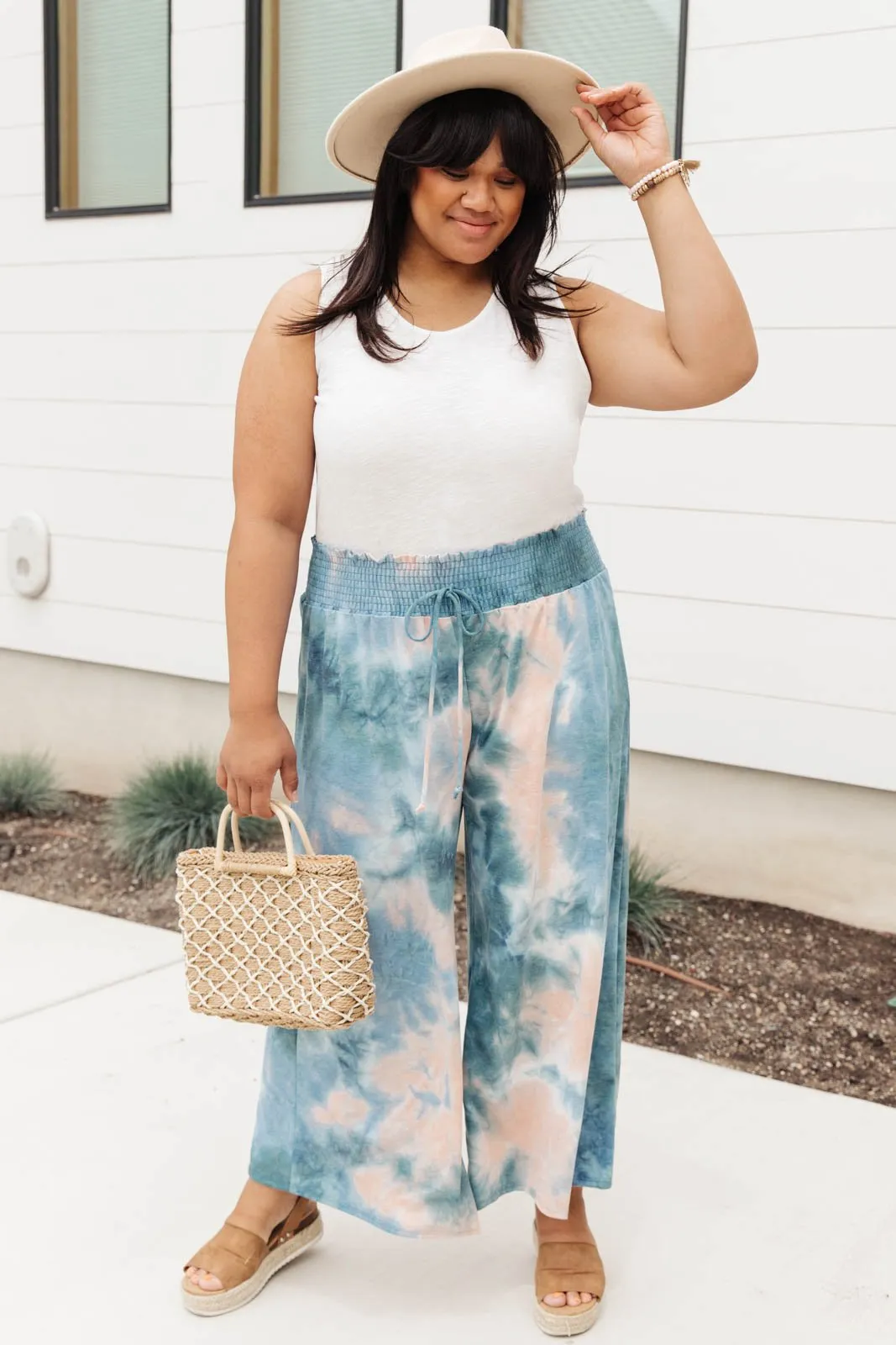 Beachy Clean Wide Leg Trousers