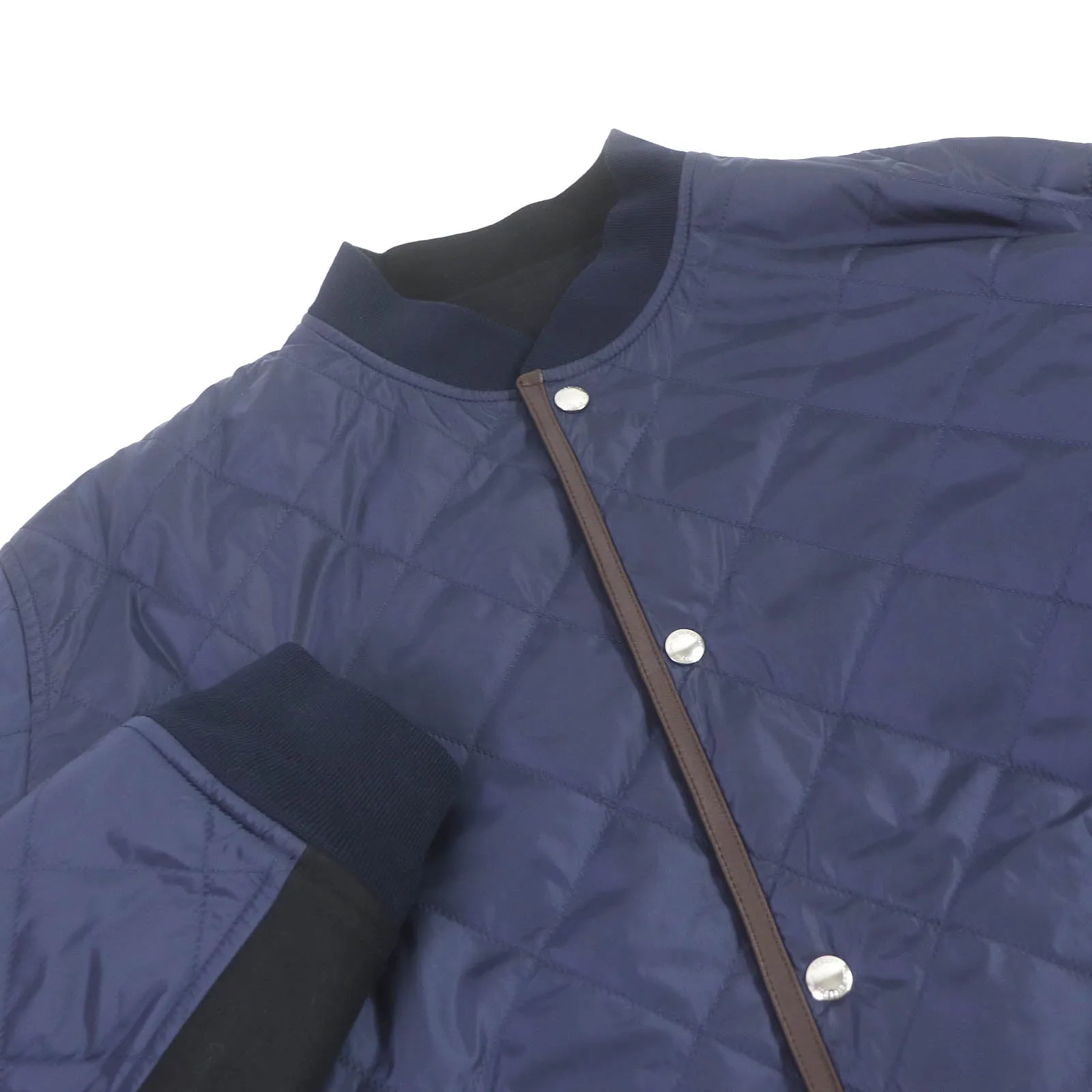 Berluti Reversible Quilted Jacket Navy Black 50