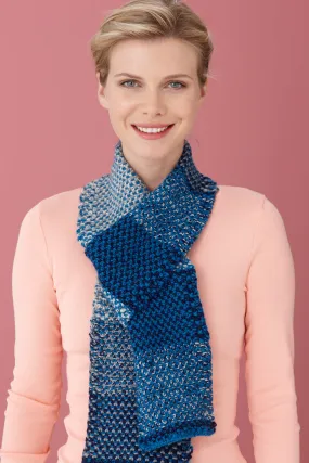 Berry Sparkle Scarf Pattern (Knit) - Version 2