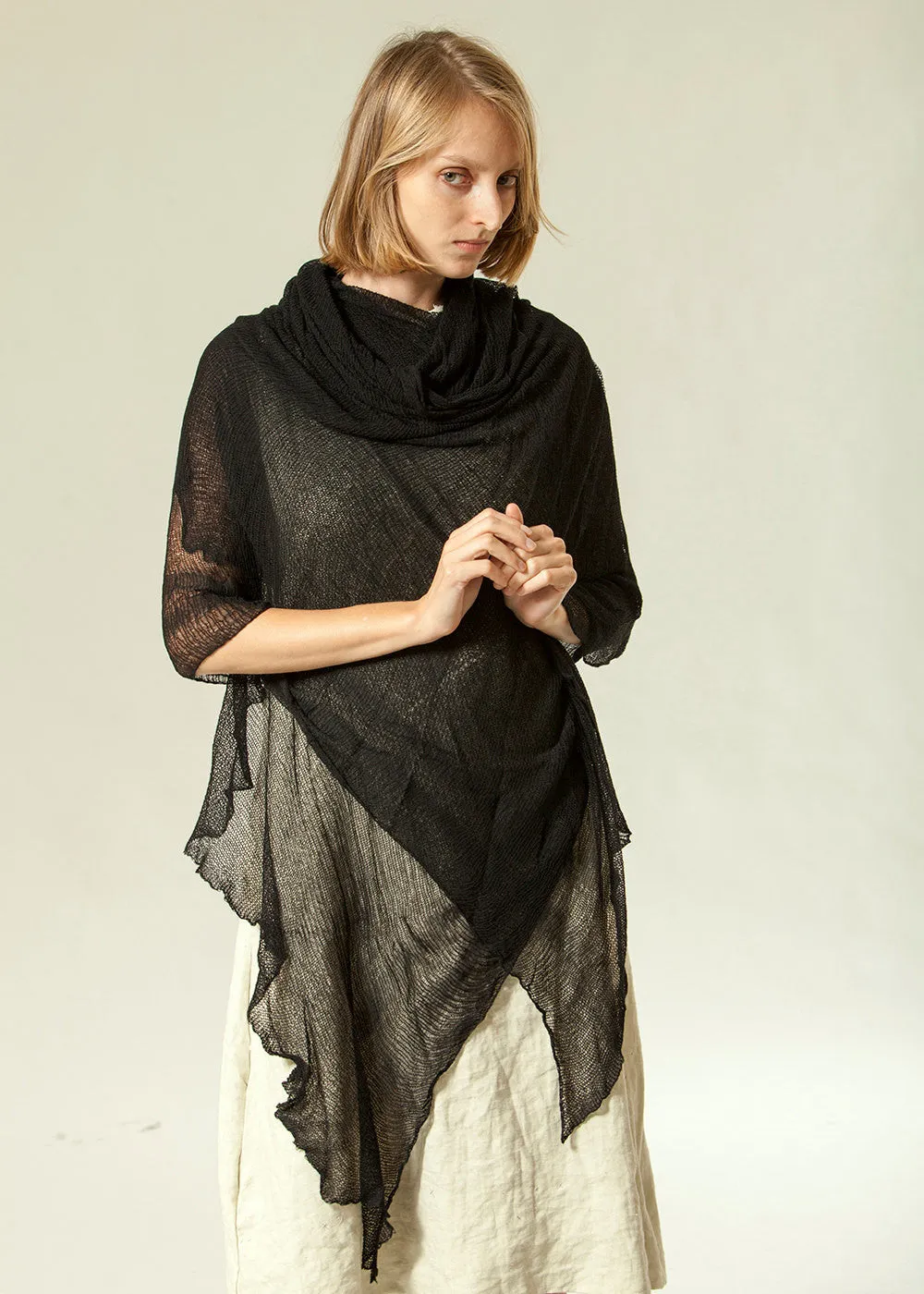 Big Bamboo Air Shawl - Black