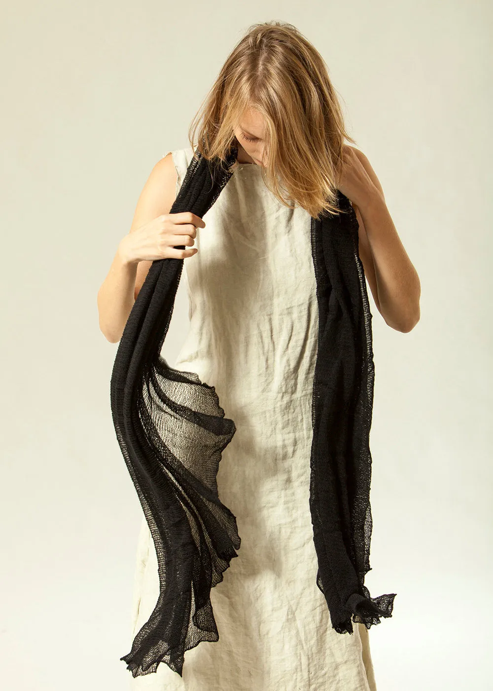 Big Bamboo Air Shawl - Black