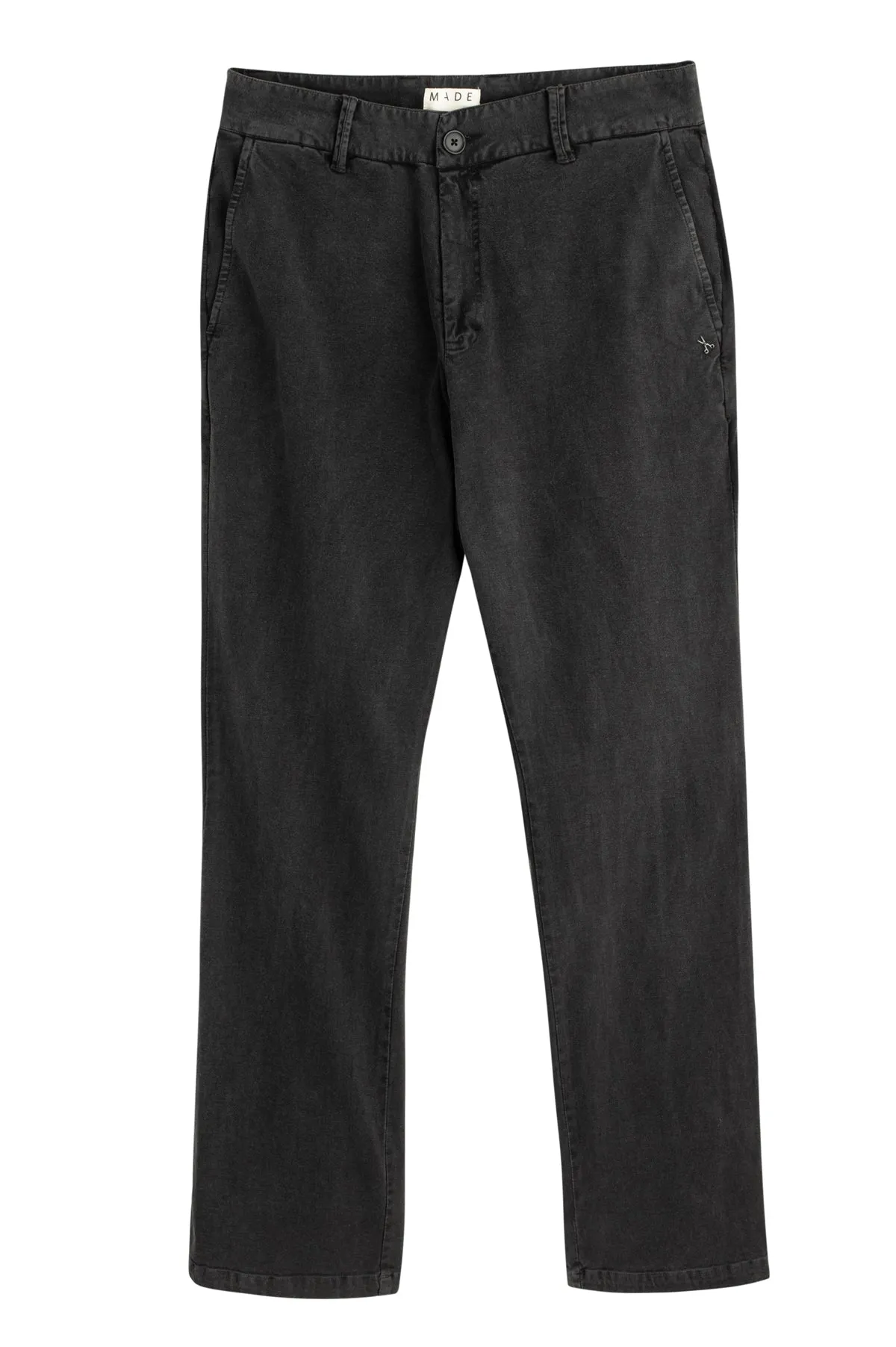 Black Made Luxe Ease Chinos