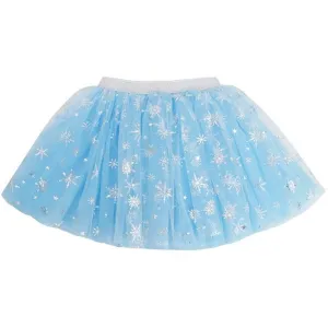 Blue Silver Sparkle Snowflake Tutu