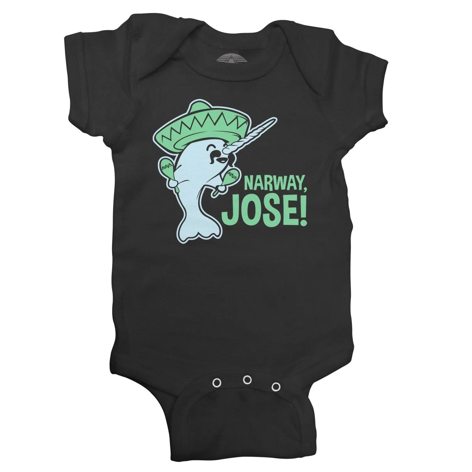 Boredwalk - Narway Jose Narwhal Infant Bodysuit - Unisex Fit