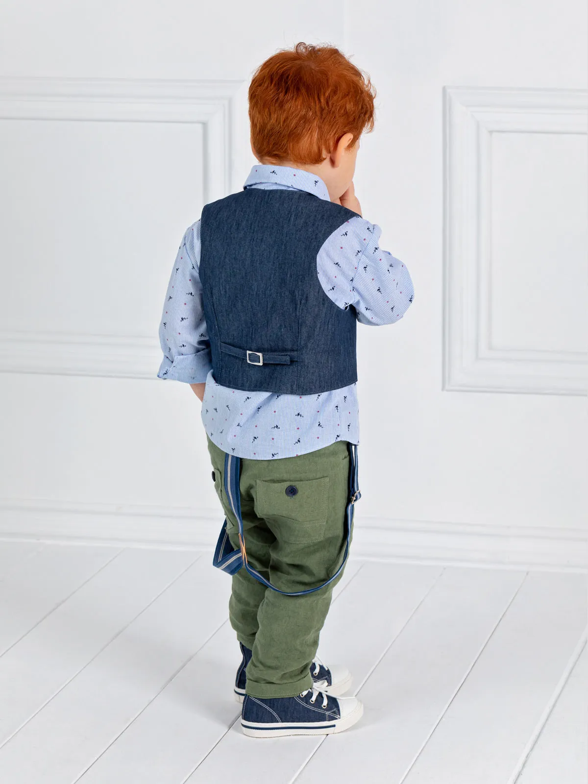 Boy's Baptism outfit set 6pcs - PALERMO