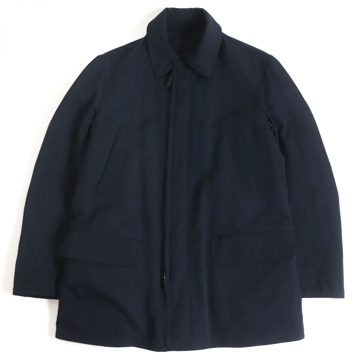 Brioni Reversible Quilted Jacket Navy S