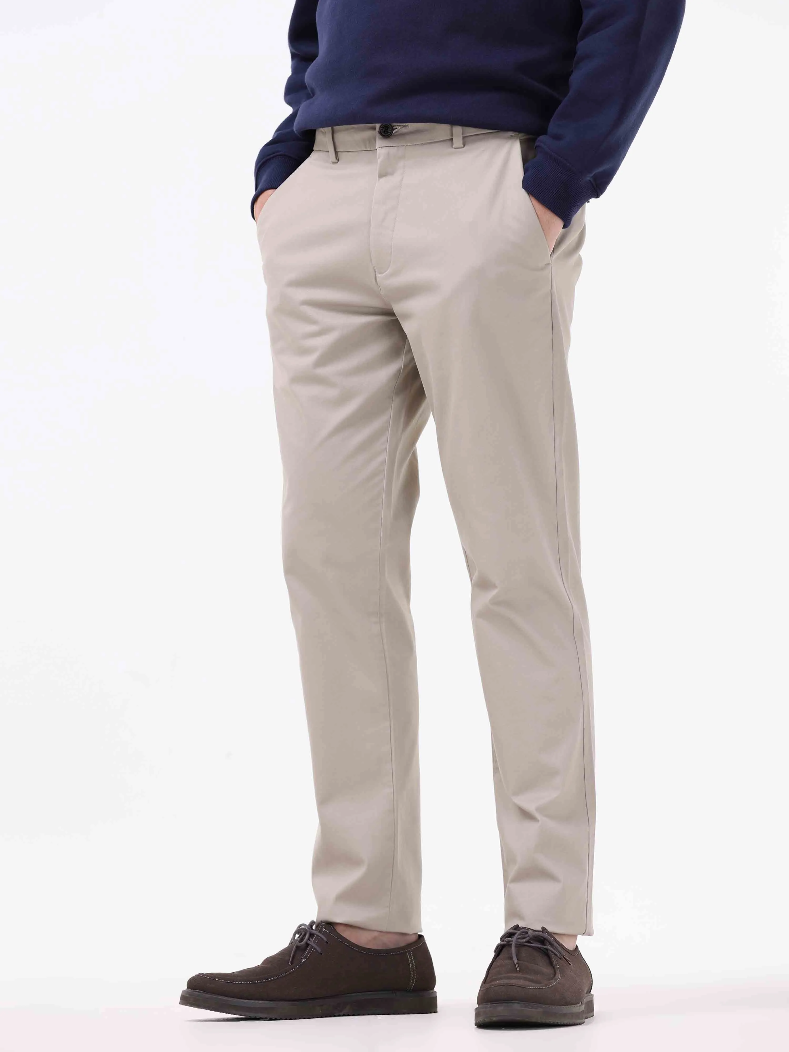 Broken Signature Beige Chino