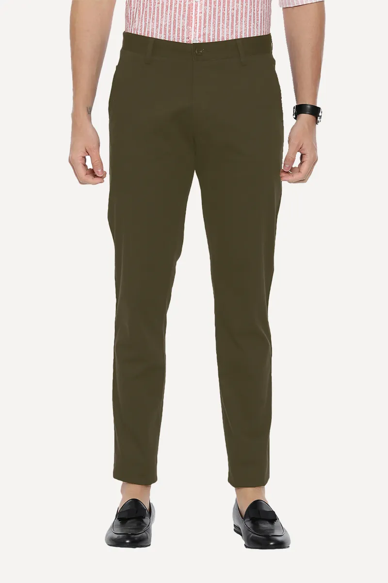 Bronx Chinos - Army Green and Light Beige Pack of 2 Trousers For Men | Ariser