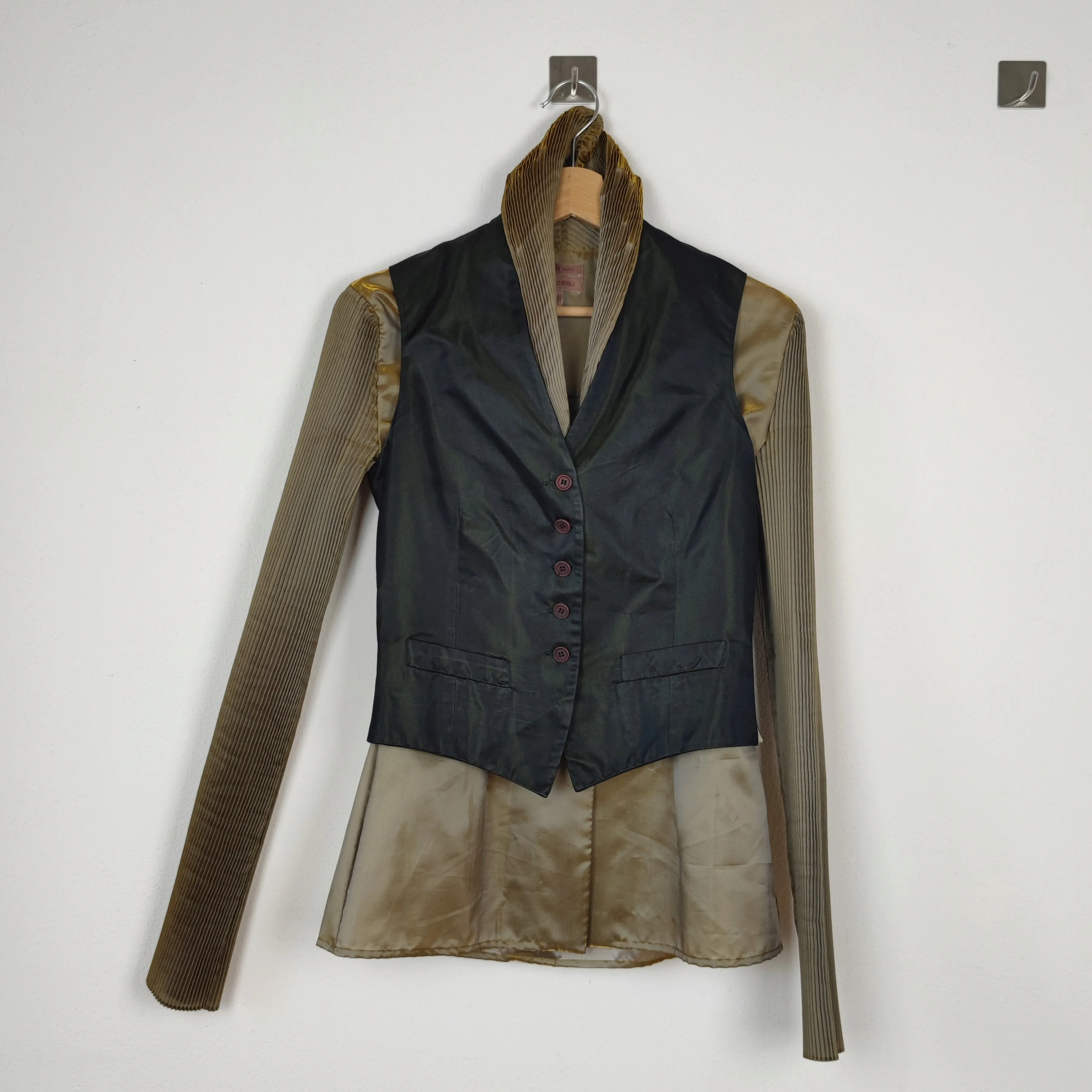 Camicia e gilet coordinato Romeo Gigli inverno 96-97