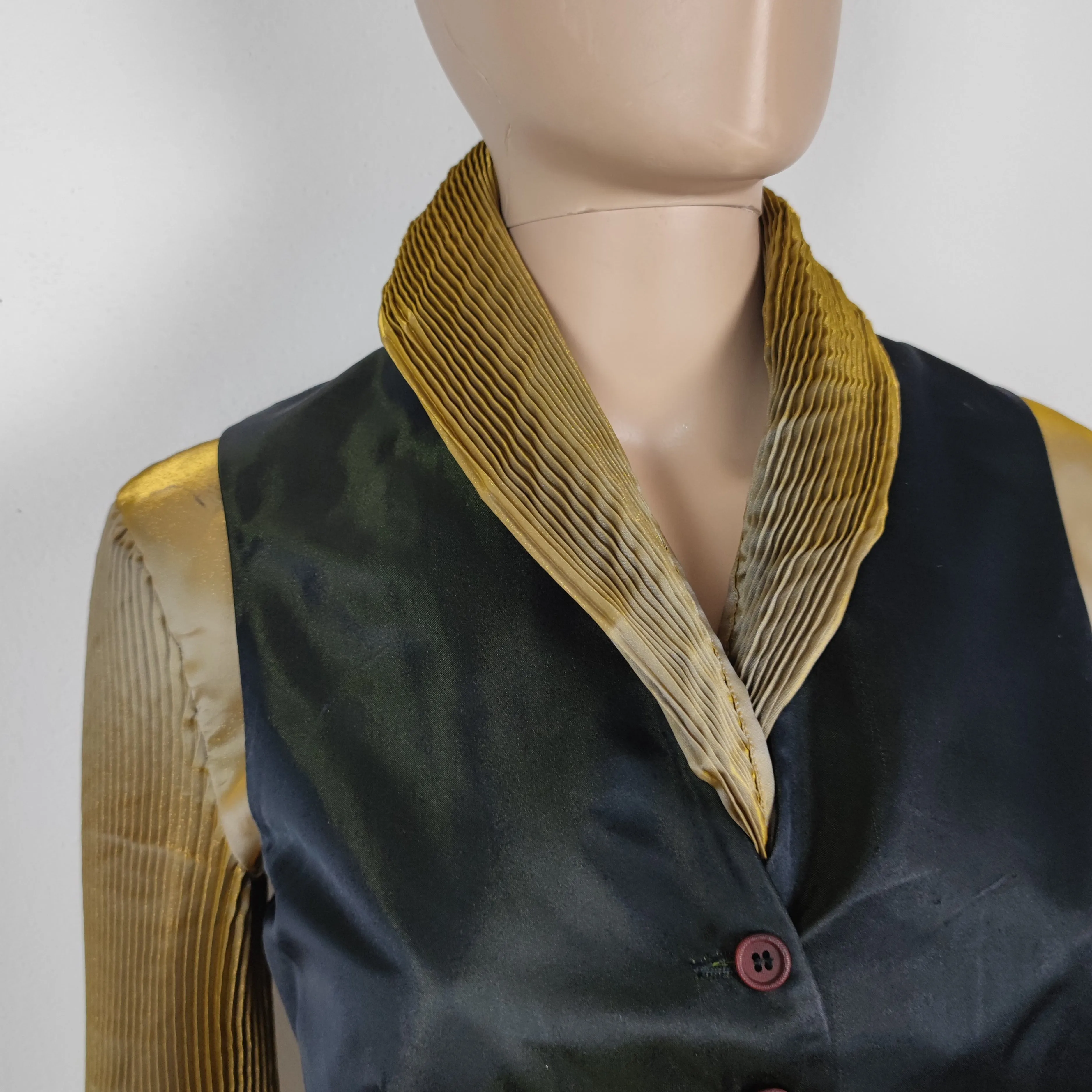 Camicia e gilet coordinato Romeo Gigli inverno 96-97