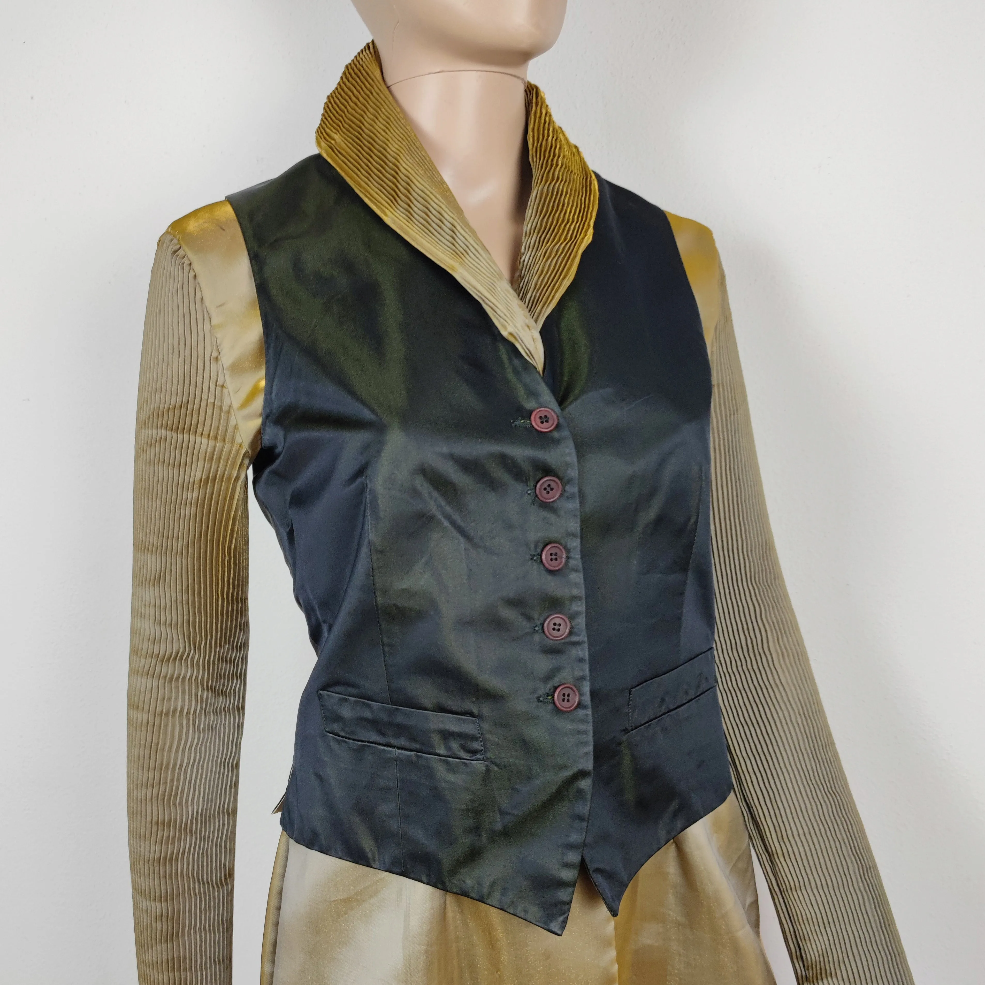 Camicia e gilet coordinato Romeo Gigli inverno 96-97