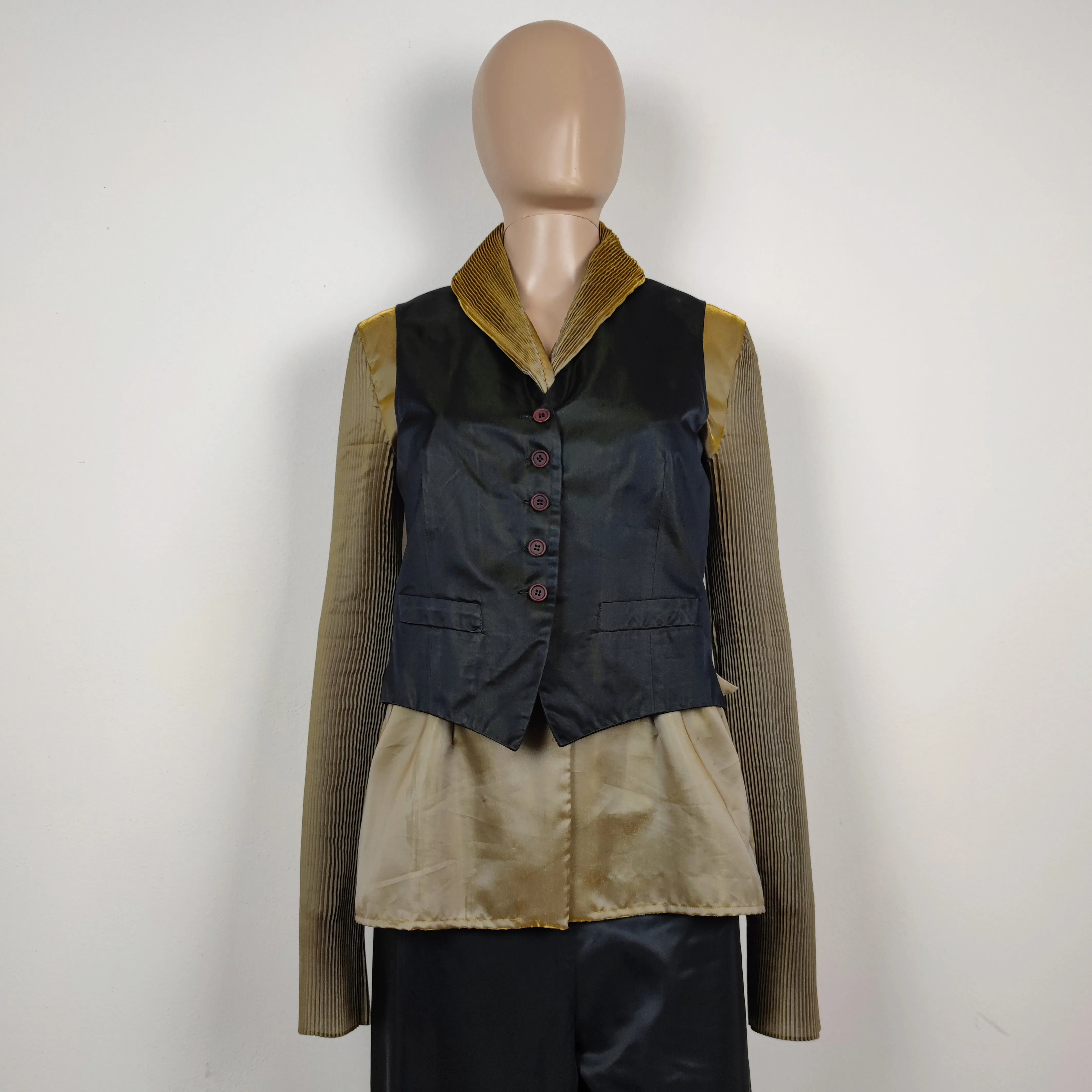 Camicia e gilet coordinato Romeo Gigli inverno 96-97