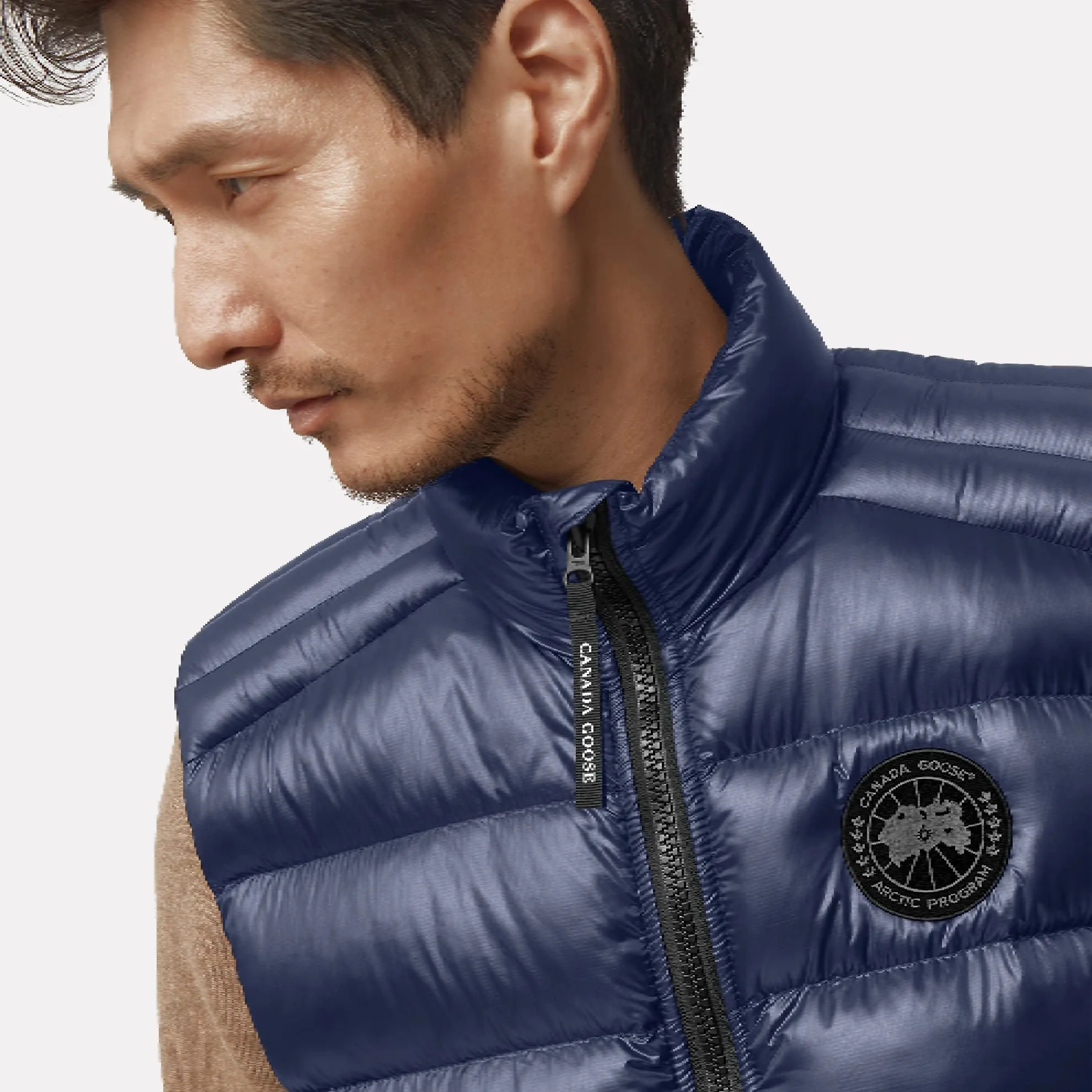 Canada Goose™ Men's Crofton Vest Black Disc / Atlantic Blue