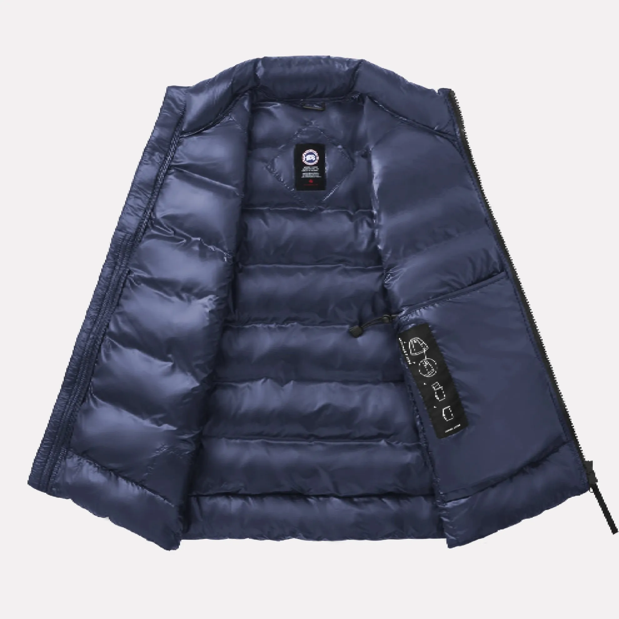 Canada Goose™ Men's Crofton Vest Black Disc / Atlantic Blue