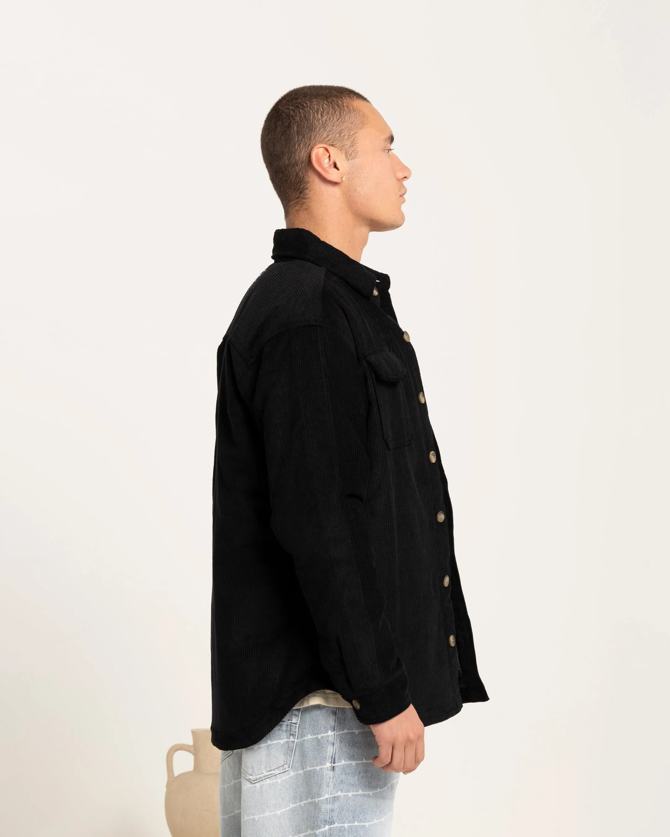 Carre Corduroy Trade Jacket Black