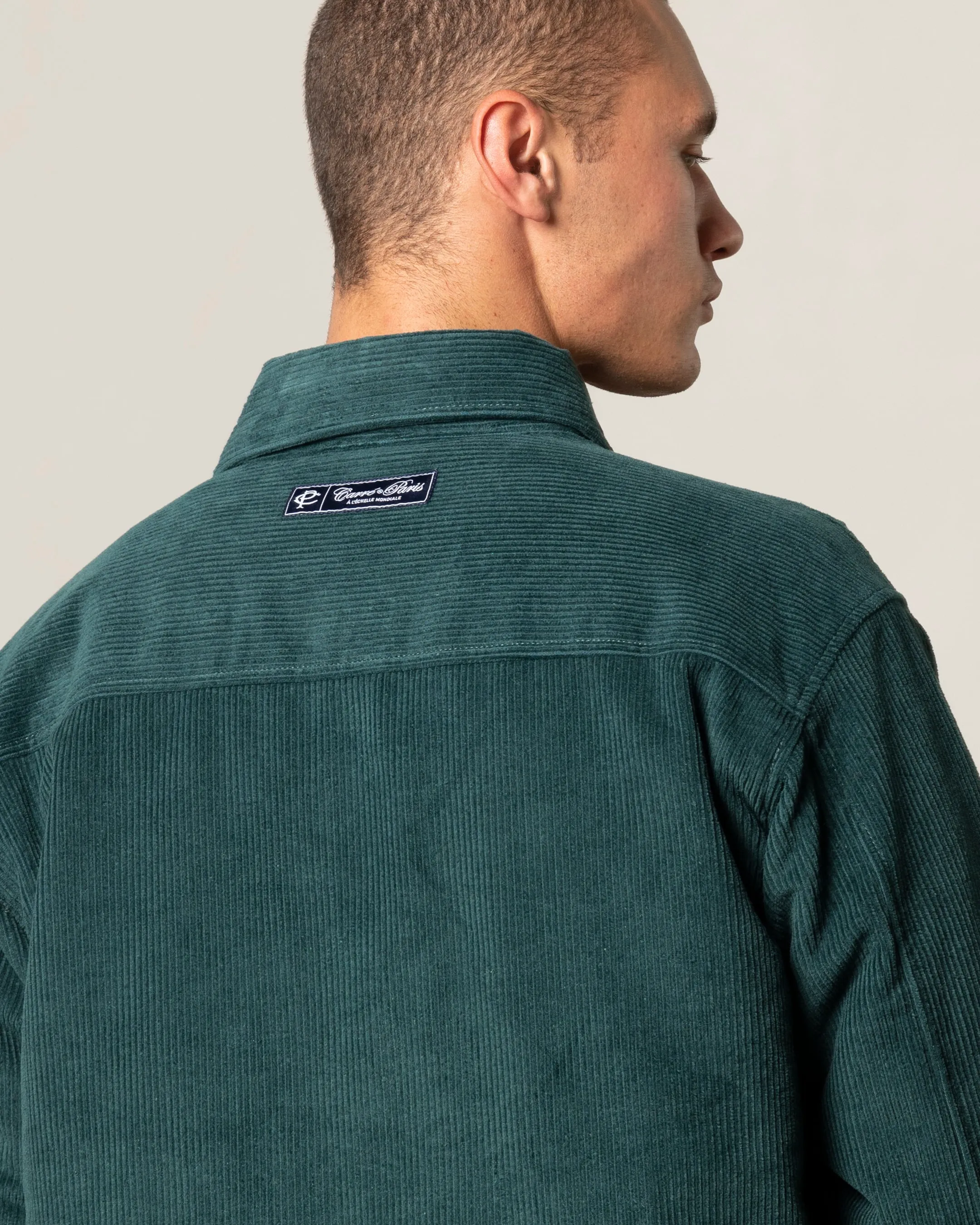 Carre Corduroy Trade Jacket Forest Green