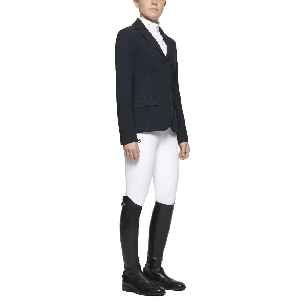 Cavalleria Toscana Junior GP Show Jacket - Navy