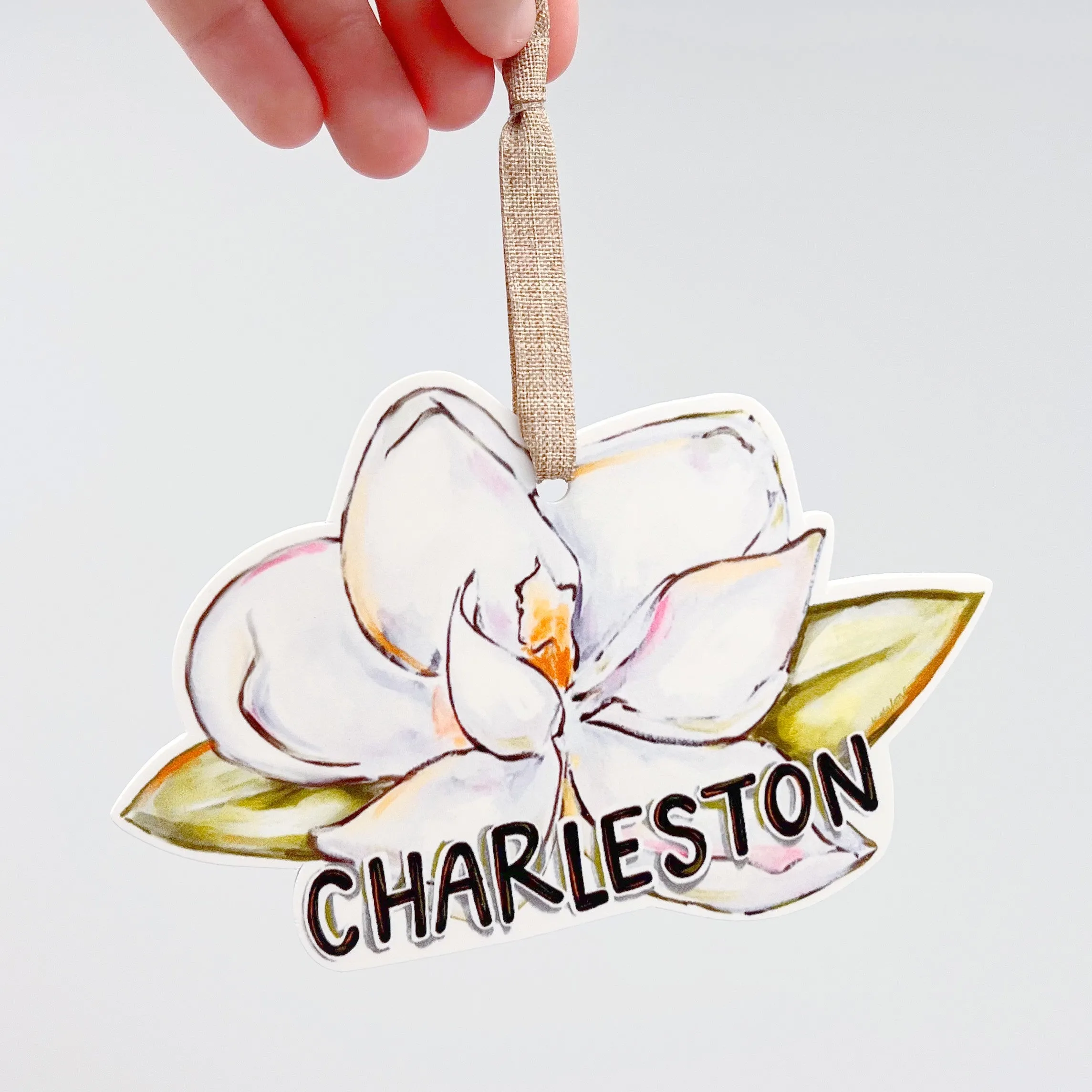 Charleston Magnolia Ornament - ONLINE EXCLUSIVE