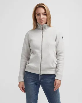 Claire Windproof Sweater- Lt Grey