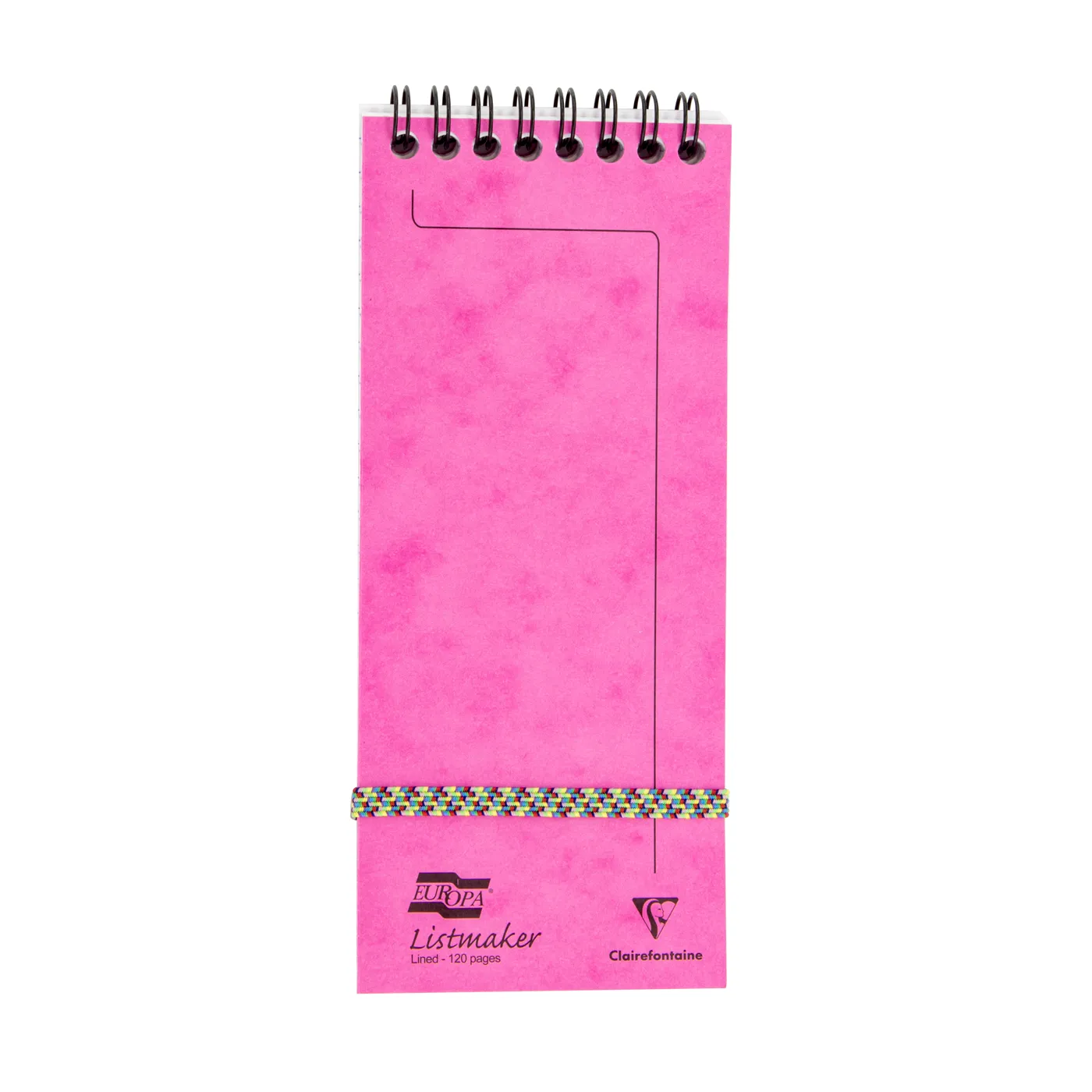 Clairefontaine Europa Listmaker Top Spiralbound Notepad