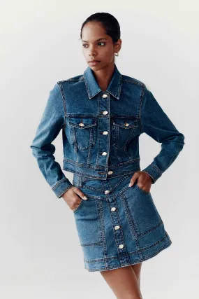 Coda Denim Cropped Jacket