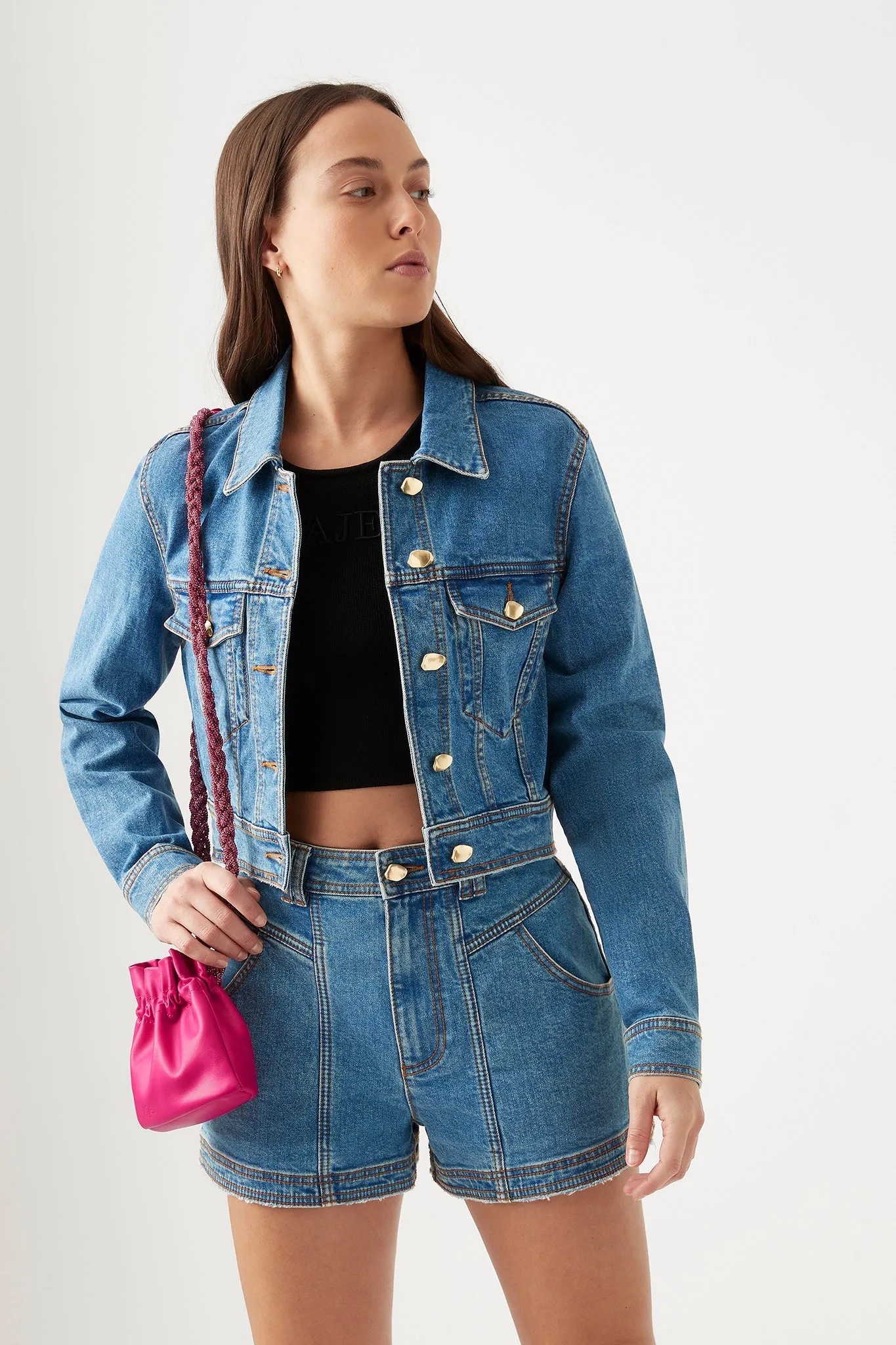 Coda Denim Cropped Jacket