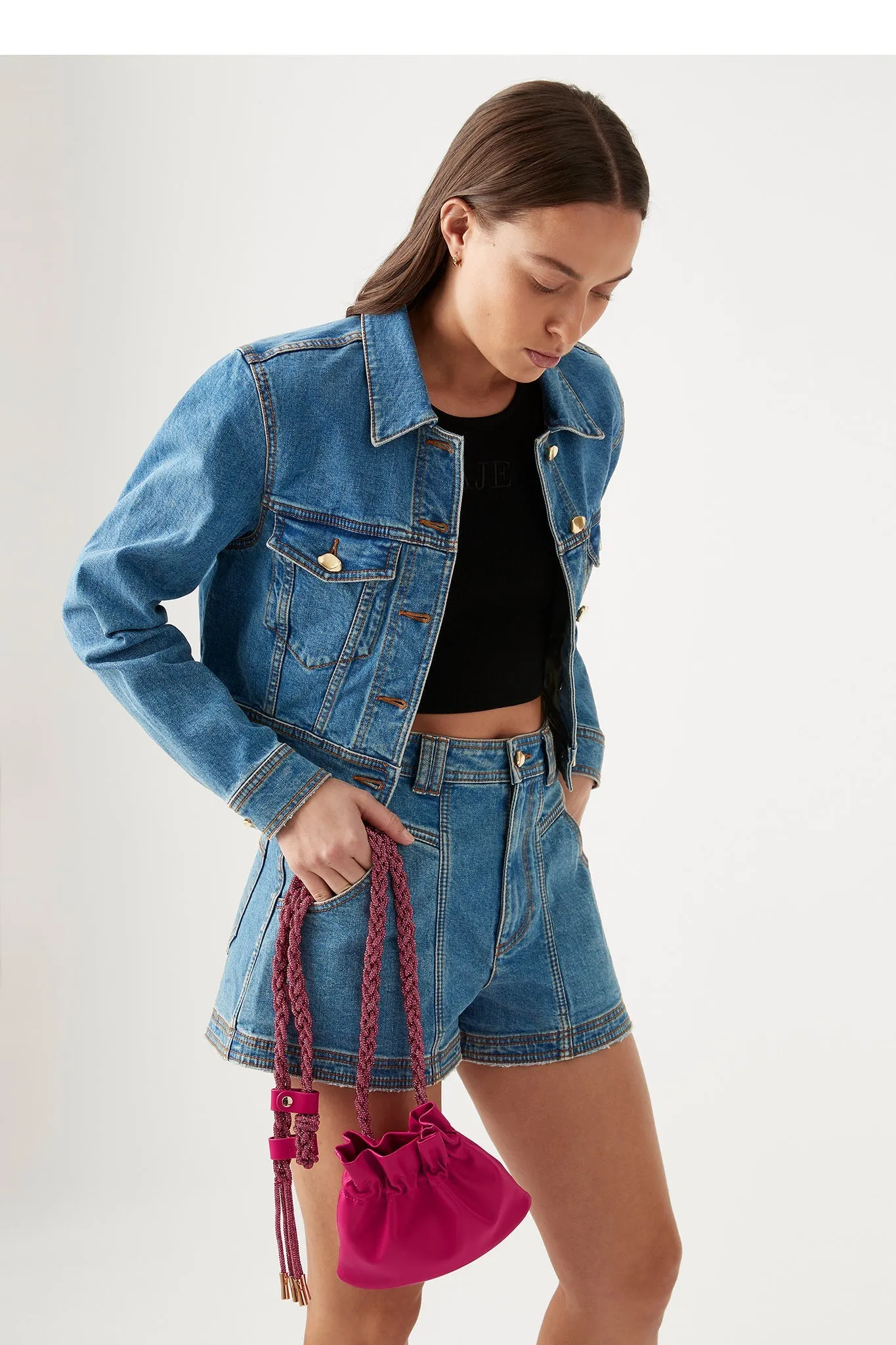 Coda Denim Cropped Jacket