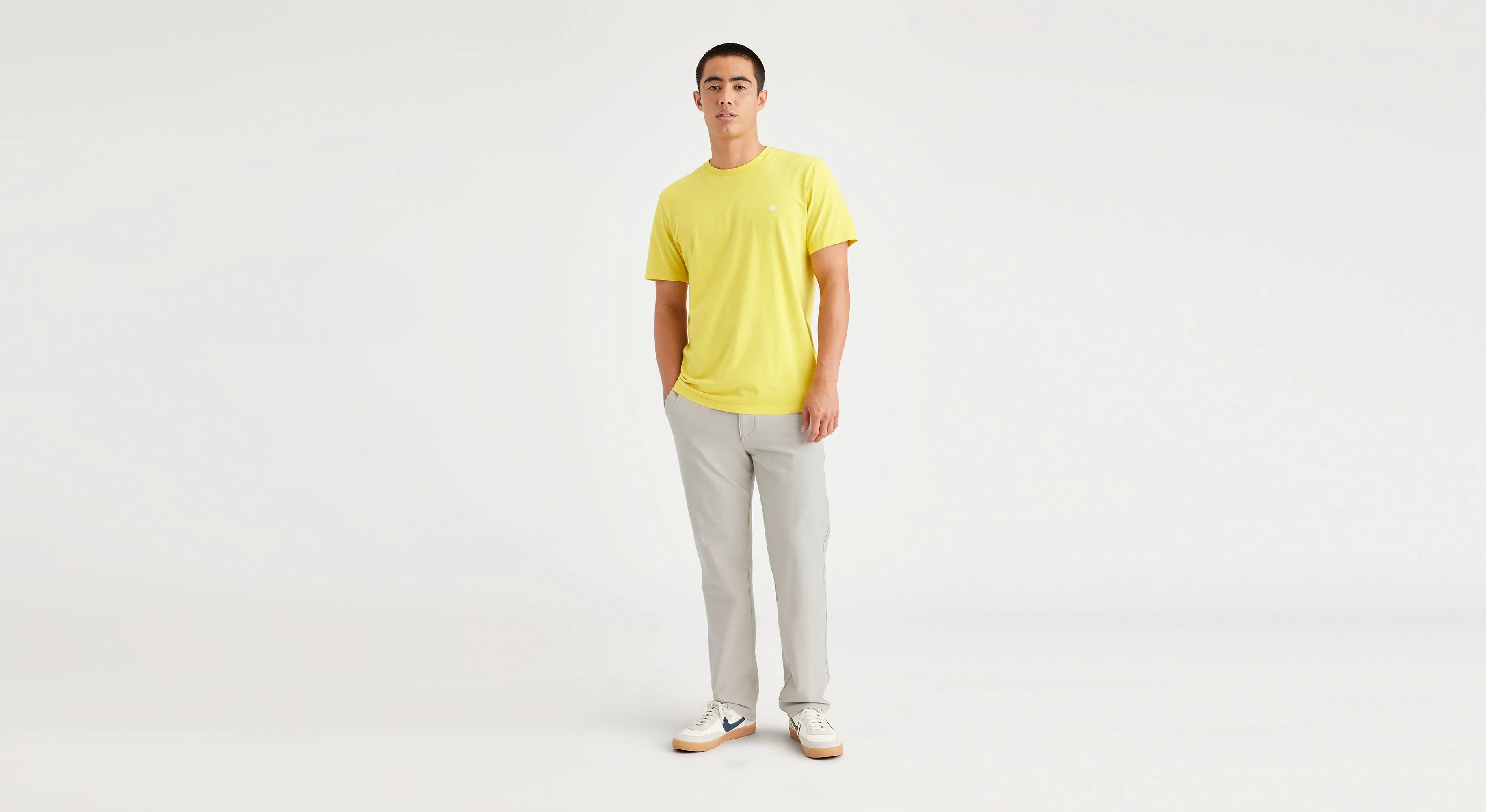 Comfort Knit Chinos, Slim Fit