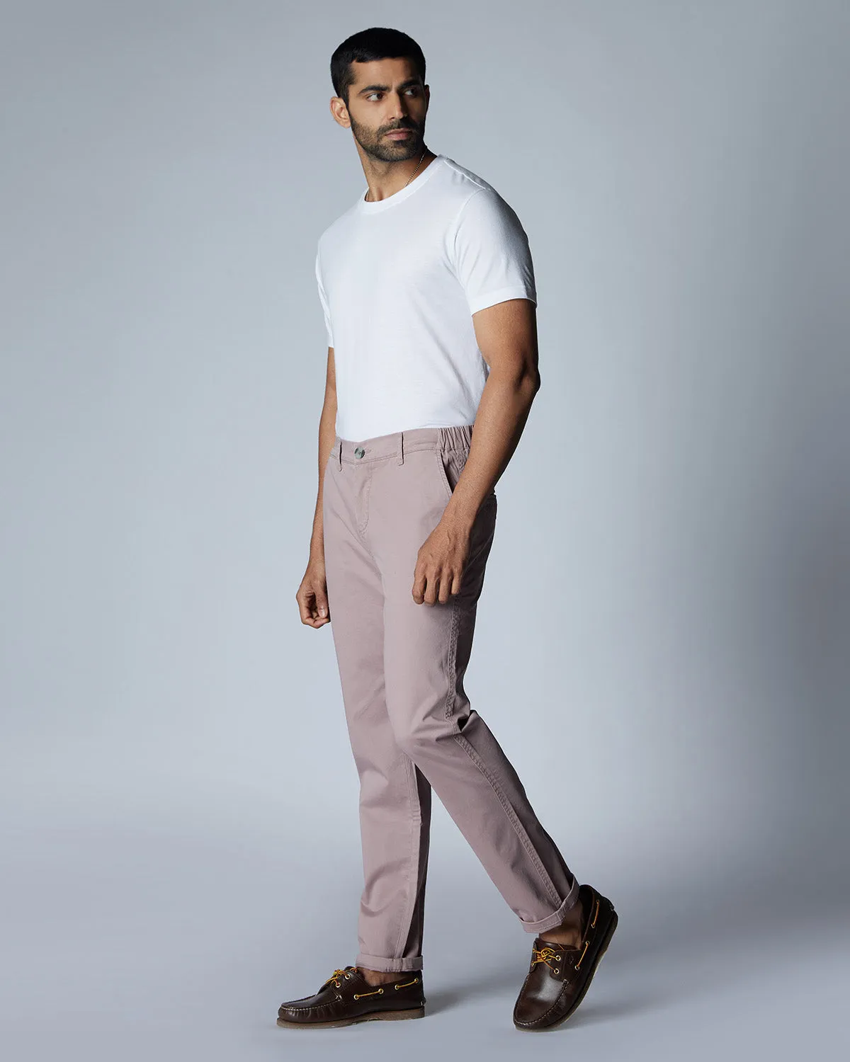 Cosmic Casual Stretch Chinos - Pink