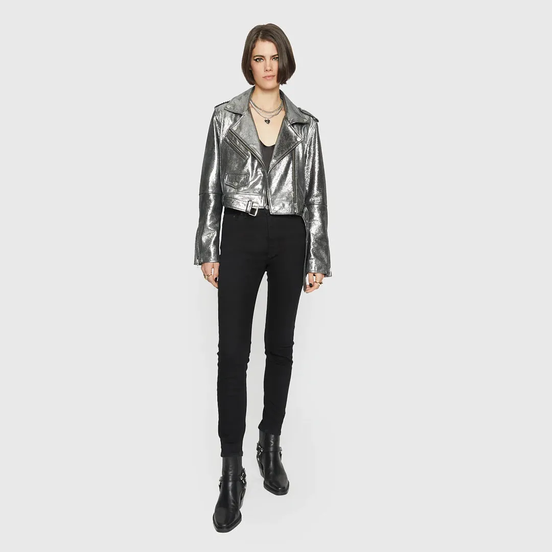 Cropped Jett Moto Jacket