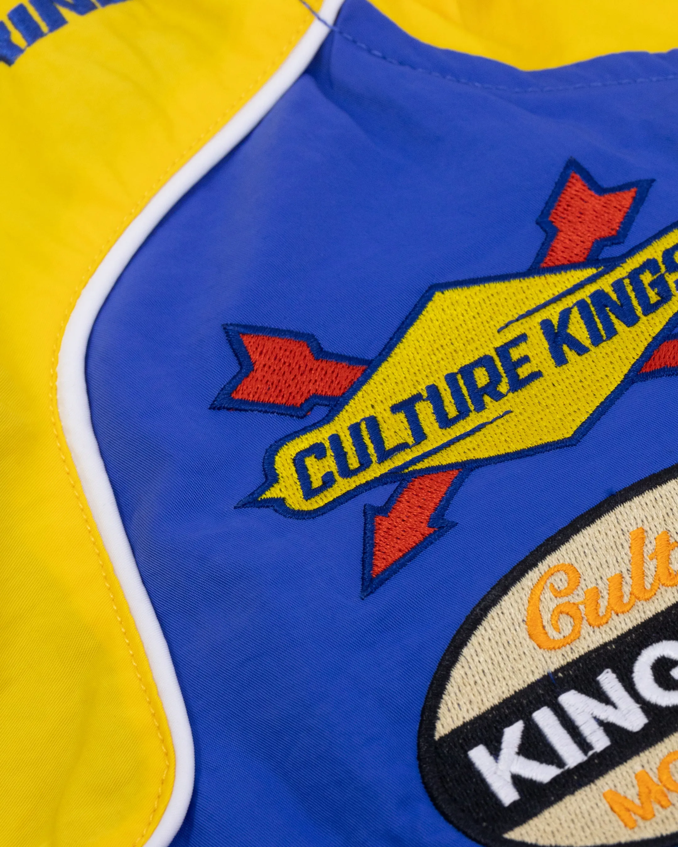 Culture Kings Melbourne Racing Jacket Blue/Yellow