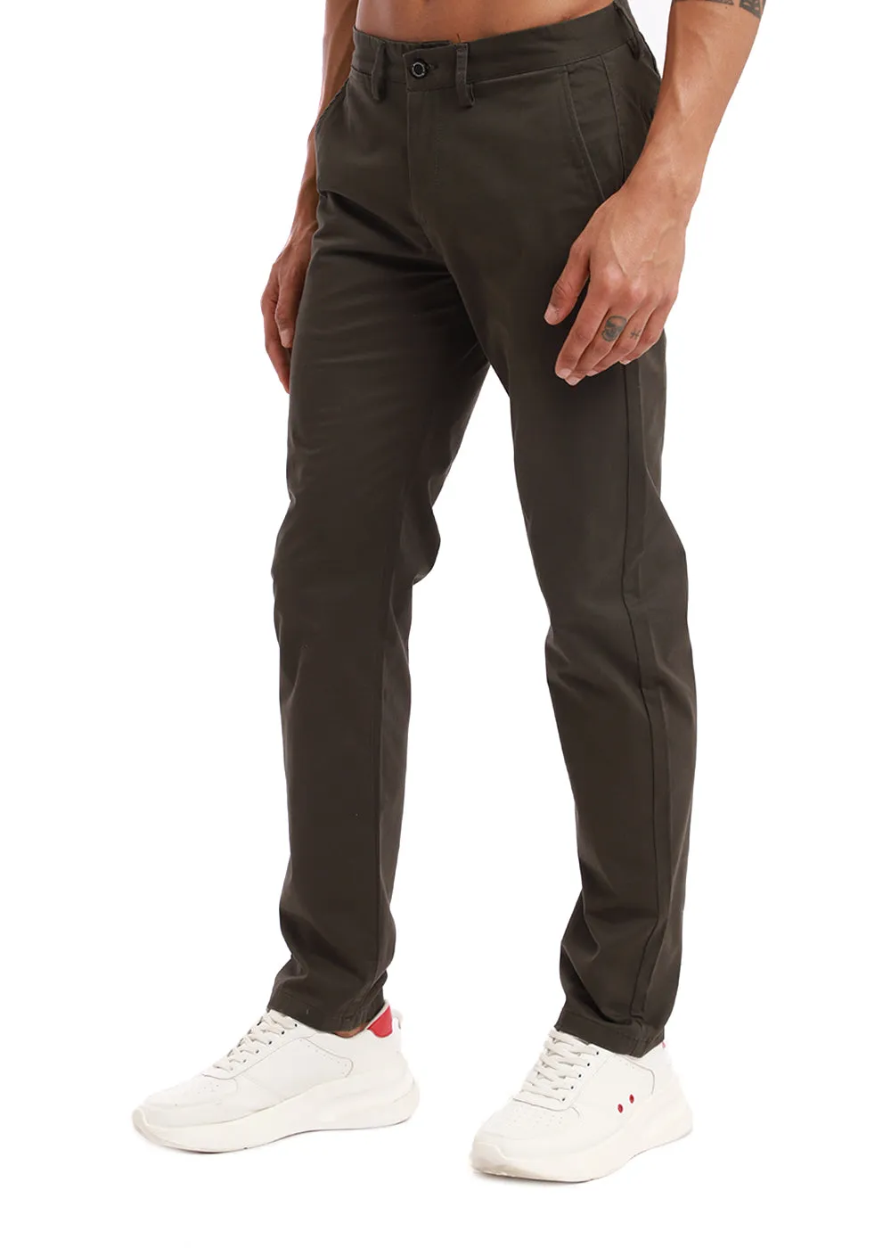 Dark Olive Chino