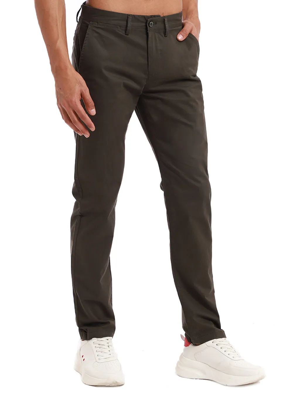 Dark Olive Chino