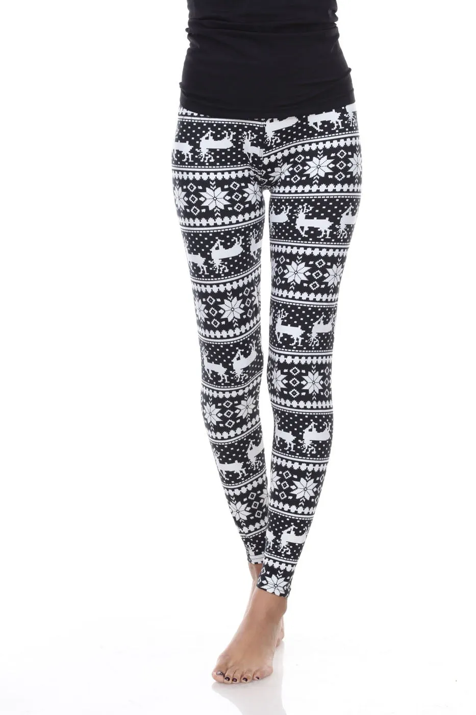 'Deer Valley' Print Leggings