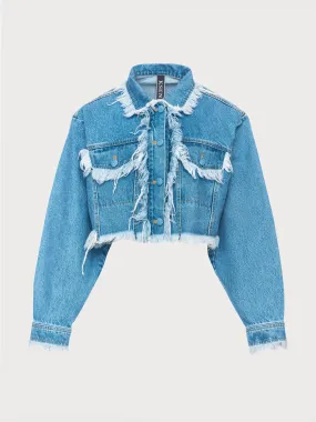 Denim Cropped Jacket