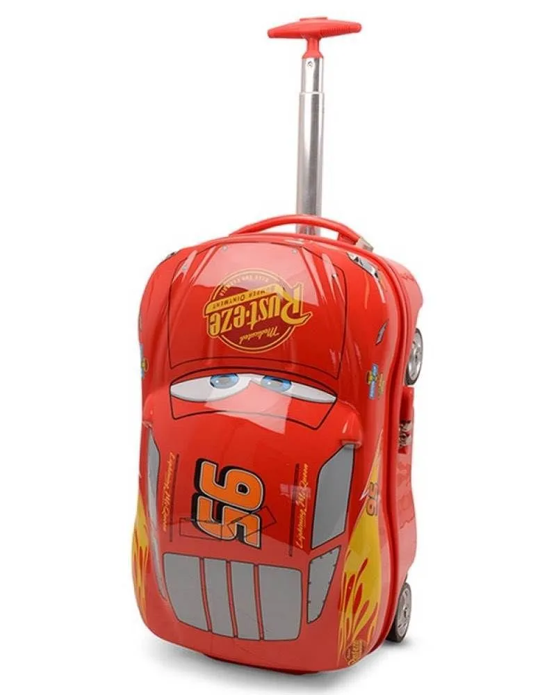 Disney - Lightning McQueen 19" Small 4 Wheel Hard Suitcase